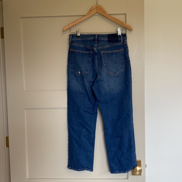 Abercrombie Ankle Straight Ultra High Rise Jean - Picture 3 of 4